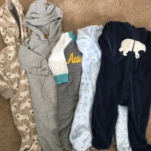 Baby boy fall/winter outfits 6-9m